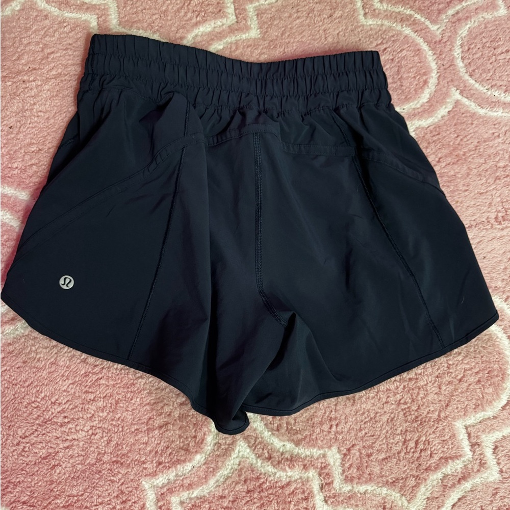 lululemon athletica Women's Navy Athletic Shorts